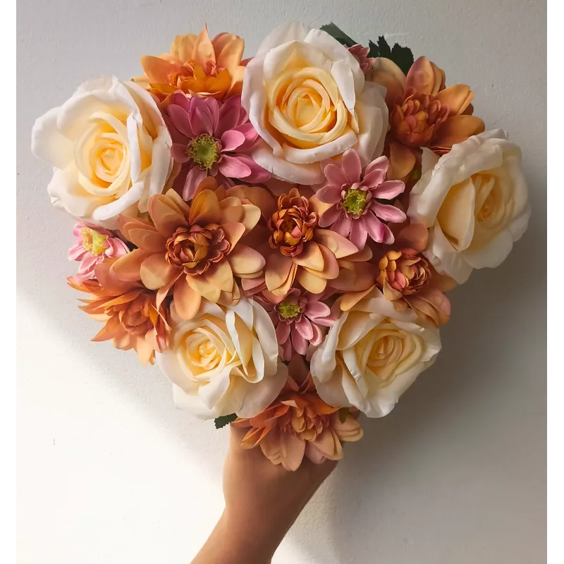 Stroik serce na cmentarz | Wszystkich Świętych | Stabilizowany