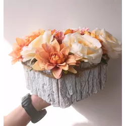 Stroik serce na cmentarz | Wszystkich Świętych | Stabilizowany