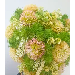 Stroik Nagrobny na Wszystkich Świętych | Stabilizowany | Kwiaty Jak Żywe