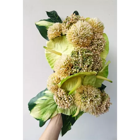 Wiązanka nagrobna różowa| Wszystkich Świętych | Stabilizowana