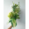 Bukiet do wazonu na cmentarz – stabilizowany – kalle, eustomy, chryzantemy