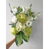 Bukiet do wazonu na cmentarz – stabilizowany – kalle, eustomy, chryzantemy