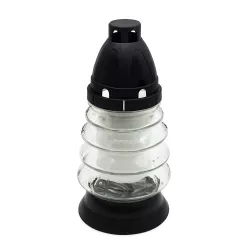 Znicz szklany CHOINKA 13 cm + wkład na Boże Narodzenie