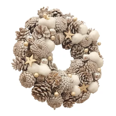 Wianek Świąteczny Wieniec Naturalny Na Drzwi 30 cm | Boże Narodzenie