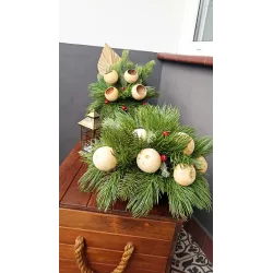 Stroik na grób | Wiązanka na cmentarz| Boże Narodzenie