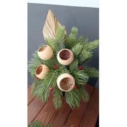 Stroik na grób | Wiązanka na cmentarz| Boże Narodzenie