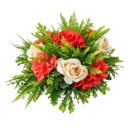 Stroik Zimowy Całoroczny Wiązanka Na Grób Cmentarz Pomnik