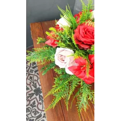 Stroik Zimowy Całoroczny Wiązanka Na Grób Cmentarz Pomnik