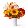 Bukiet kwiatów słoneczniki maki