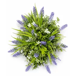 Elegancki Stroik Nagrobny z Fioletową Lawendą