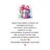Kartka urodzinowa z życzeniami
